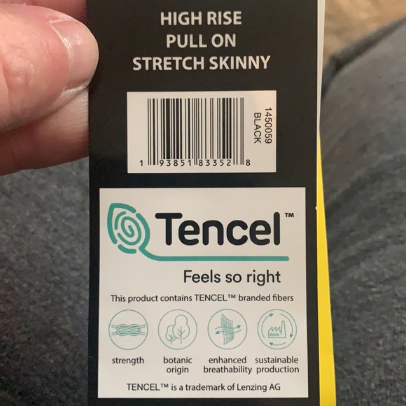 Buffalo David Bitton Pull-On Tencel Pants  (BLACK) NWT - Picture 7 of 7